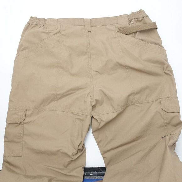 5.11 Tactical Cargo Pants Men's 40 X 30 Khaki Polyester Mid-Rise Straight Leg - Picture 2 of 8